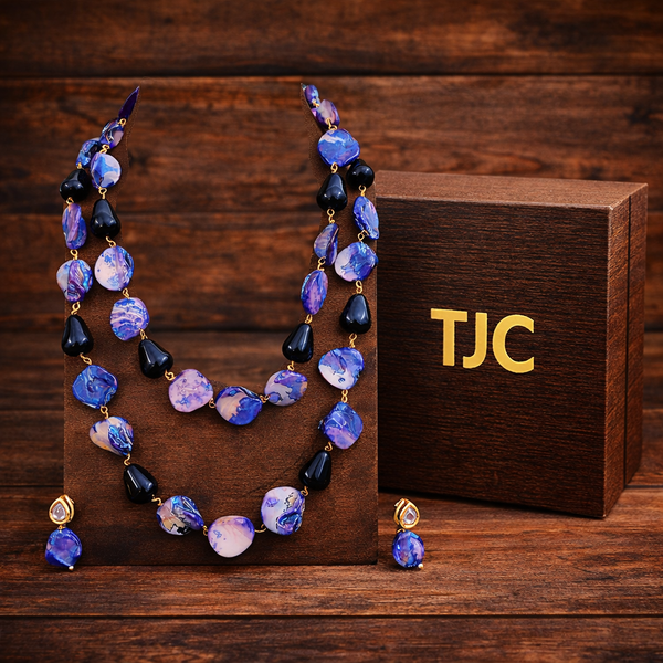 Premium Quality | Baroque Pearl | Elegant Necklace Set |