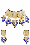 Premium Quality | Kundan Stone | Crystal Beads | Necklace Set |