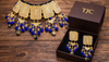 Premium Quality | Kundan Stone | Crystal Beads | Necklace Set |