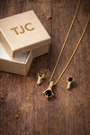 Premium Quality | Monalisa Glass | Anti-Tarnish Chain Pendant |