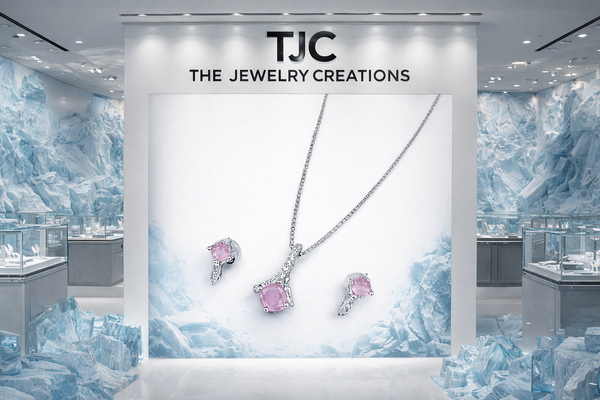 Premium Quality | Monalisa Glass | Silver Plated | Anti - Tarnish Chain Pendant |