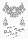 Premium Quality | Kundan Meena | Crystal Beads | Choker Necklace |