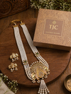 Premium Quality | Elephant Design | Crystal Beads | Rani Har Necklace |