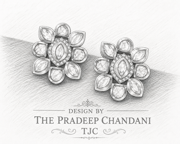 Premium Quality | Moissanite | AD | Earrings |