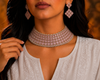 Premium Quality | Mehndi Polish | Choker Set | Amethyst Color |