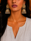 Premium Quality | Indrani Earrings | Gold Plated |