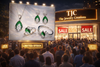 Green Emerald Inspired Faceted Glass Combo Jewelry Set With American Diamond Accents | Premium Quality Earrings ,Ring , Kada And Chain Pendant