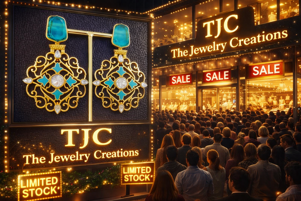 Traditional Aqua Blue Dangler Partywear Premium Quality Earrings in Gold Plated