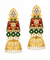 Premium Quality | Jhumki Earrings | Glossy Finish | Red Color |