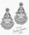 Premium Quality | Dangle Earrings | Gold Plated | Green Color |