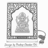 925 Fine Silver |Lord Ganesha with Light | Illuminated Ganesh Idol | Hindu Home Temple Decor | Spiritual Gift |