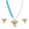 Premium Quality | Elephant Design | Hydro | Necklace Set |