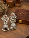 Premium Quality | Jhumki Earrings | Silver Plated |