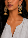 Premium Quality | Gold Plated | Jhumki Earrings |