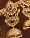Premium Quality | Gold Plated | Jhumki Earrings |