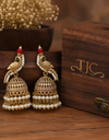 Premium Quality | Nakshi Jhumki Earrings | Handmade Jewelry |