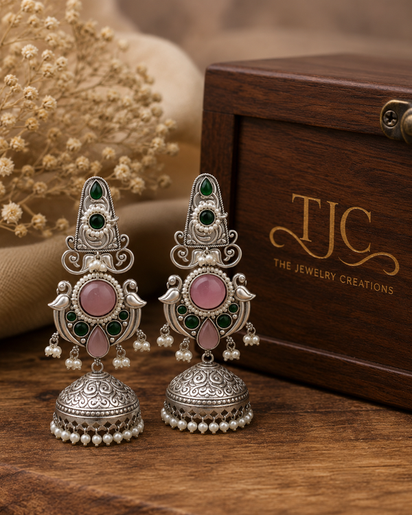 Premium Quality | Jyotsna Jhumki Earrings | Ethnic Jewelry |