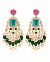 Premium Quality | Doublet Russian Stone | Earrings |