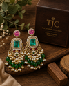Premium Quality | Doublet Russian Stone | Earrings |