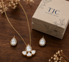 Premium Quality | Moissanite Pendant Set | Elegant Jewelry |
