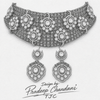 Premium Quality | Moissanite Detailing | Choker Set | Amethyst Color |