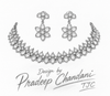 Premium Quality IMoissanite Choker Necklace Set I Elegant Jewelry I