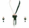 Premium Quality I American Diamond I Necklace Set With Earrings I