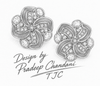 Premium Quality | American Diamond | Studs Earrings |