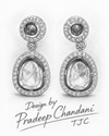 Premium Quality | Ruby Inspired Stone | Earrings |