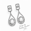 Premium Quality | Monalisa Stone | Earrings | Pink Color |