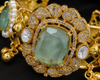 Premium Quality | Doublet Stone | Bangles| Mint Color |