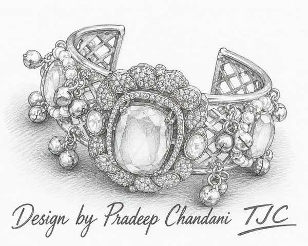 Premium Quality | Doublet Stone | Bangles| Peach Color |