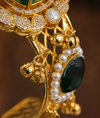 Premium Quality | Doublet Stone | Bangles| Green Color |