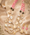 Premium Quality | Layered Mala Set | Pink Color |