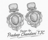 Premium Quality | Sabyasachi Inspired Earrings | Green Color |