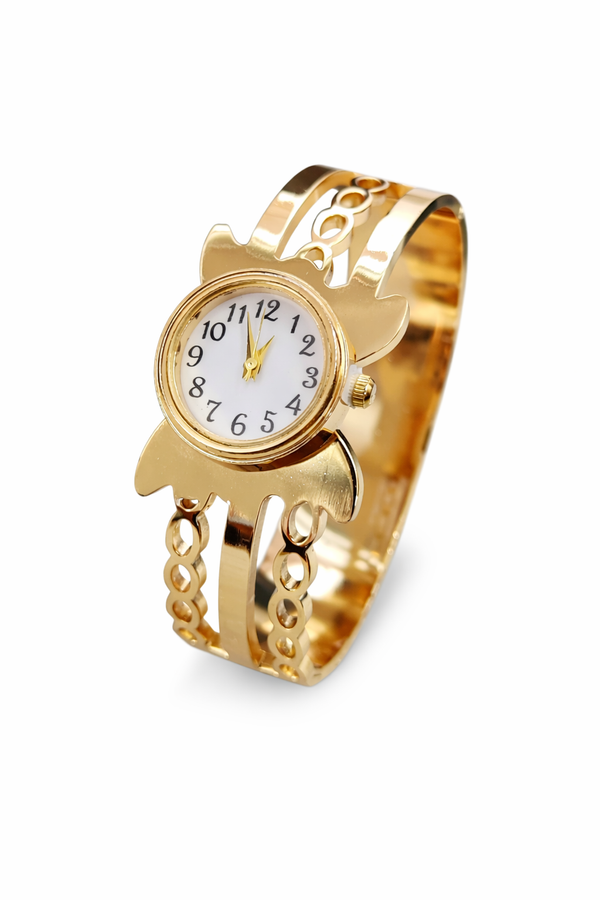 Anti -Tarnish Gold Plated Watch Bracelet in Premium Quality