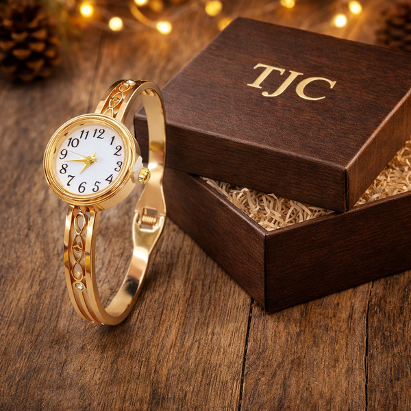 Premium Quality Watch Bracelet in Anti - Tarnish Jewelry & Gold Plated Elegant Watch Bracelet