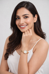 Premium Quality Watch Bracelet in Anti - Tarnish Jewelry & Gold Plated Elegant Watch Bracelet