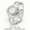 Anti - Tarnish Watch Bracelet in Oval Shape & Premium Quality Watch Bracelet