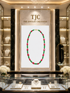 Premium Quality | Beaded Mala | Ruby Inspired | Handmade Mala |
