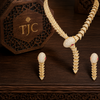 Premium Quality | Snake Style | American Diamond | Necklace Set |