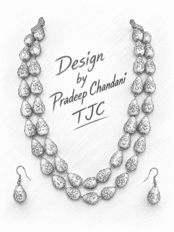 Premium Quality | Painting Tumble | Layered Mala |