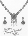 Premium Quality | Ruby Inspired | Necklace Set |
