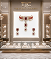 Ruby Inspired | Antique Finish | Premium Quality | Necklace Set |