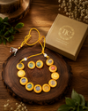 Premium Quality | Natural Stone | Pastel Shade Theme | Necklace Set |