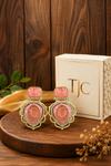 Premium Quality | Rutile Gemstone | Earrings |