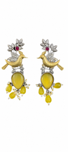 Premium Quality | Monalisa Stone | Dual Tone | Replica Earrings |
