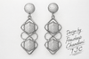 Premium Quality | Brass Earrings | Yellow Color |