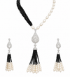 Premium Quality | Hydro Beads Mala Set | Black Color |