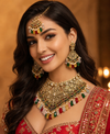 Premium Quality | 14 Carrot Anti Gold Polish | Bridal Set | Multi Color |